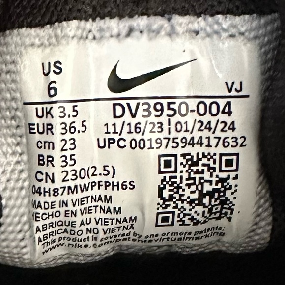 Nike Women's Free Metcon 5 Black Anthracite DV3950 004 Multi Size NEW - Picture 7 of 8